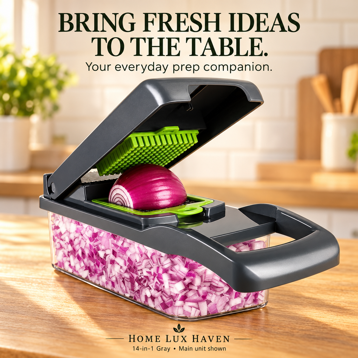 16-in-1 Vegetable Chopper & Dicer Set - advertising image 02