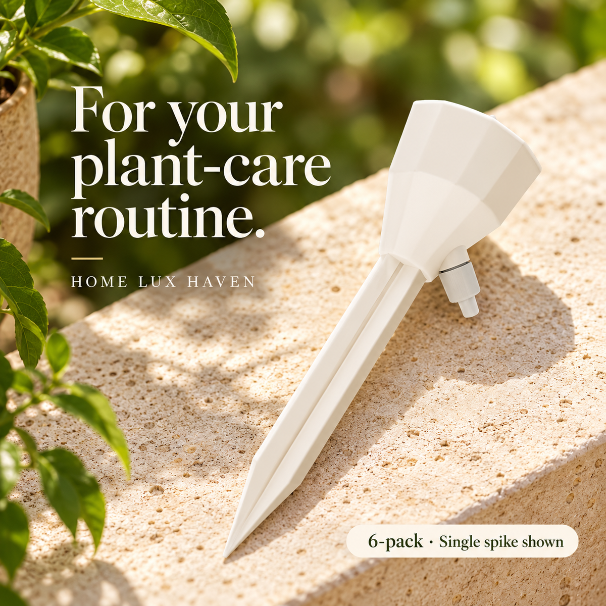 Self-Watering Plant Spikes (6 Pack) - advertising image 01