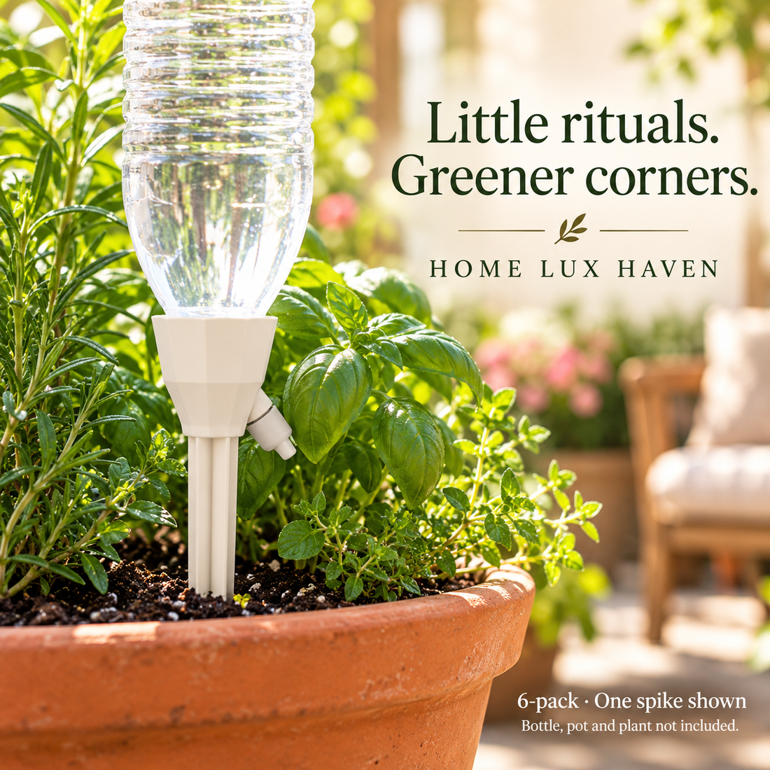 Self-Watering Plant Spikes (6 Pack) - advertising image 01