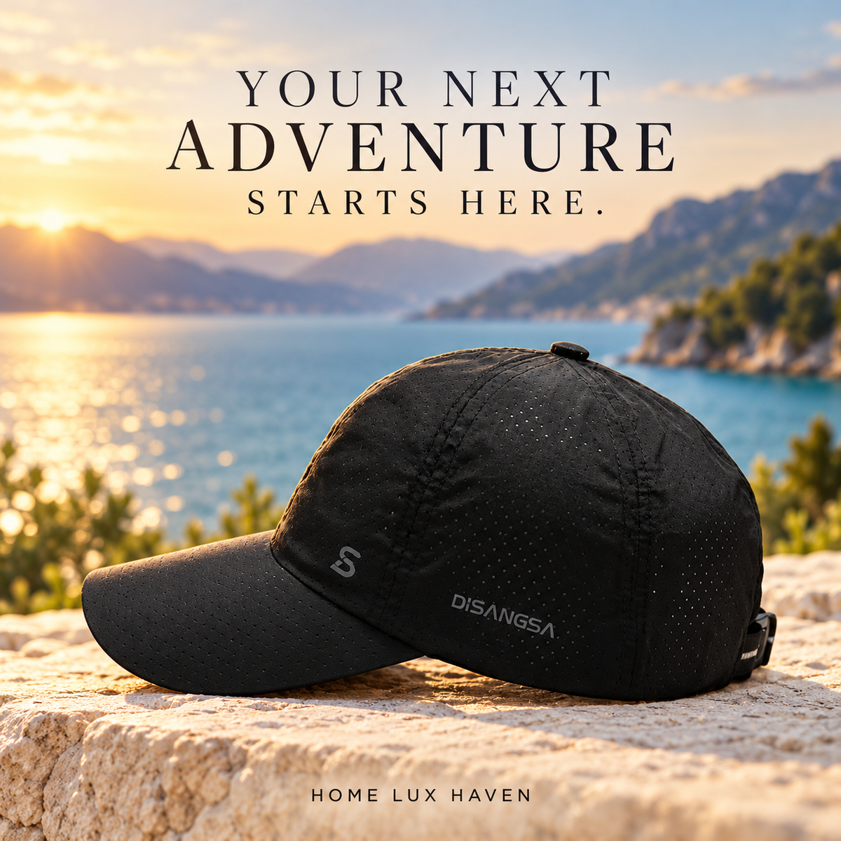 Quick-Dry Breathable Sun Cap ? Lightweight Mesh Baseball Hat - advertising image 02