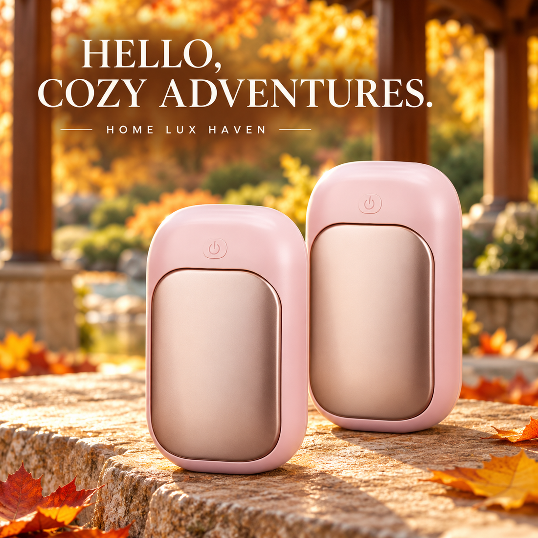 Magnetic Rechargeable Hand Warmers 2-Pack ? 3 Heat Levels - advertising image 01