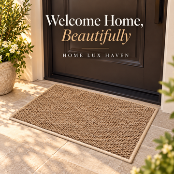 Washable Low-Profile Door Mat ? Non-Slip Indoor/Outdoor Entry Rug - advertising image 01