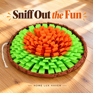 Foldable Snuffle Mat for Dogs – Interactive Foraging Treat Puzzle - advertising image 01