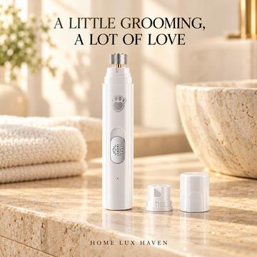 Rechargeable Quiet Pet Nail Grinder - advertising image 01