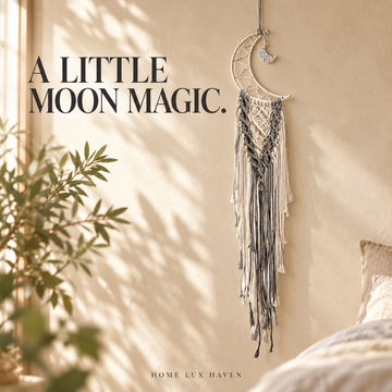 Handwoven Dream Catcher Wall Tapestry - advertising image 01