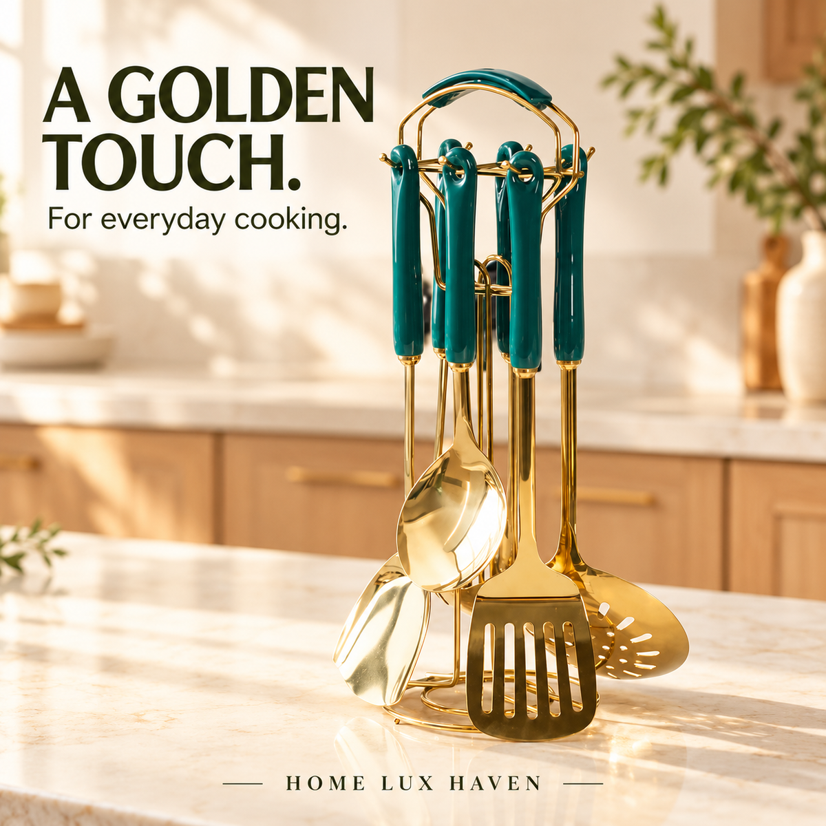 Stainless Steel Kitchen Utensil Set - advertising image 02