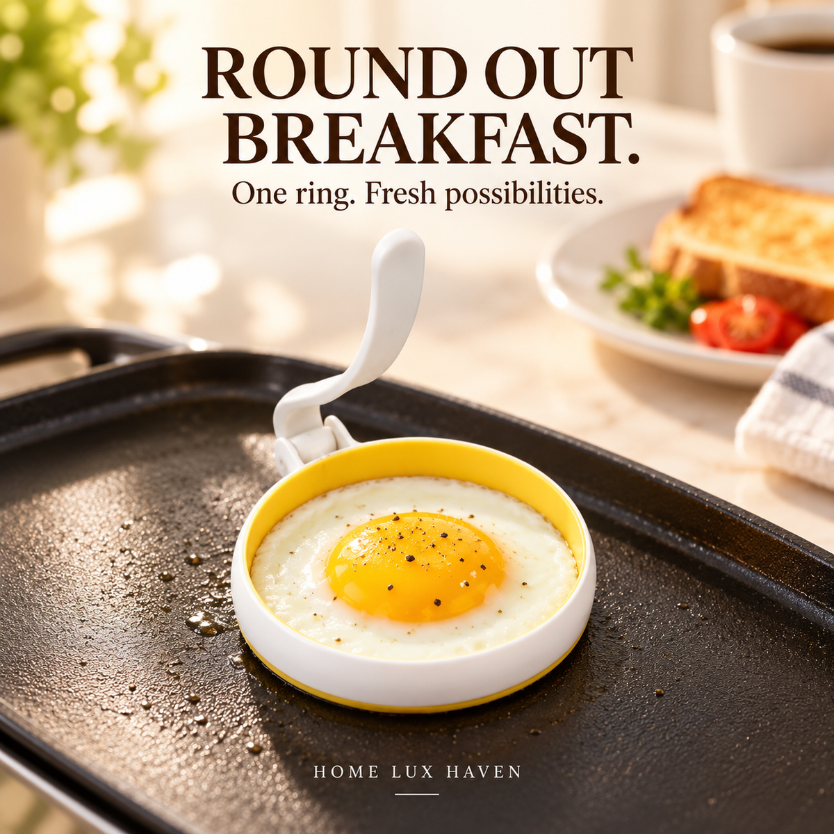 Round Omelet & Pancake Ring - advertising image 02
