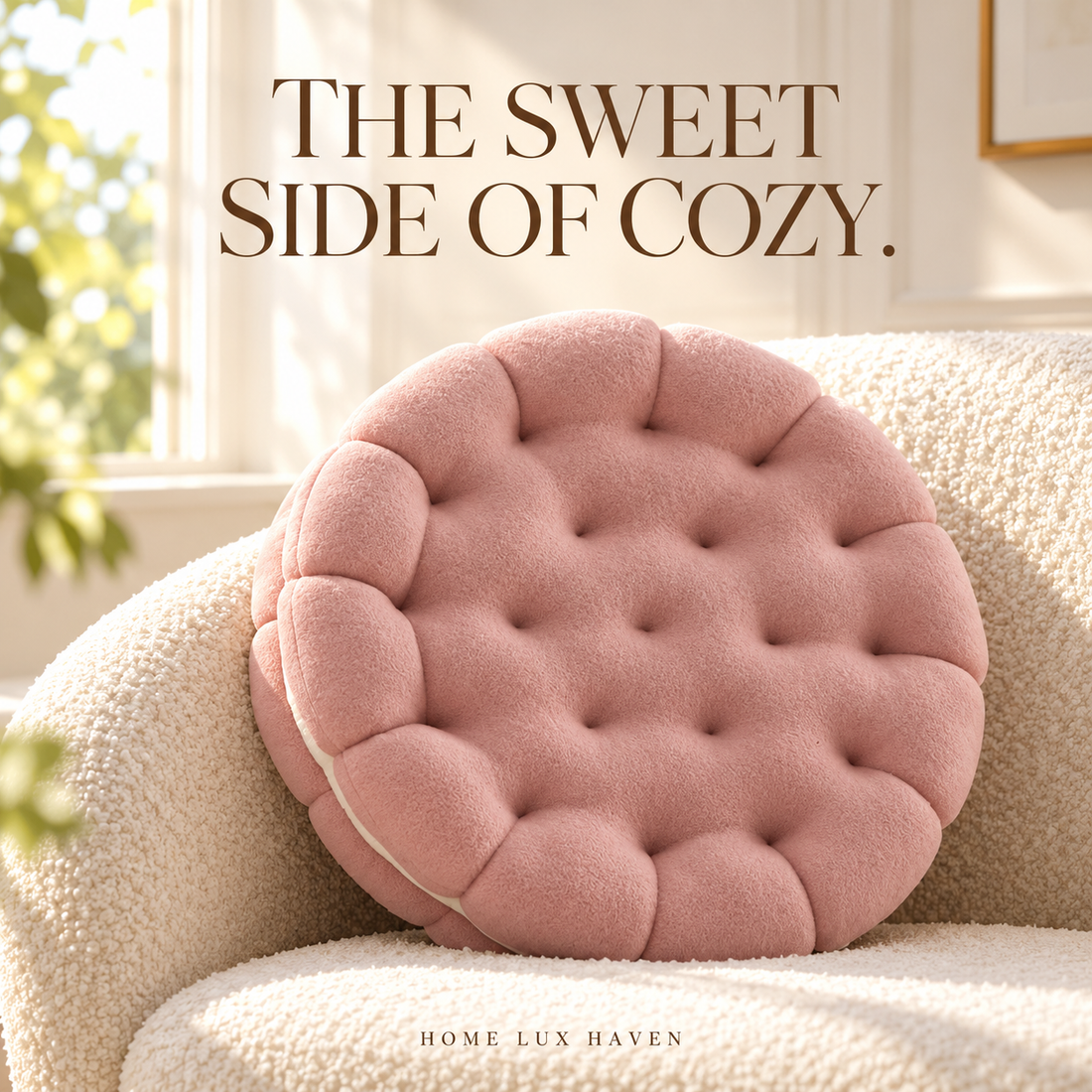 Sandwich Biscuit Plush Pillow - advertising image 01