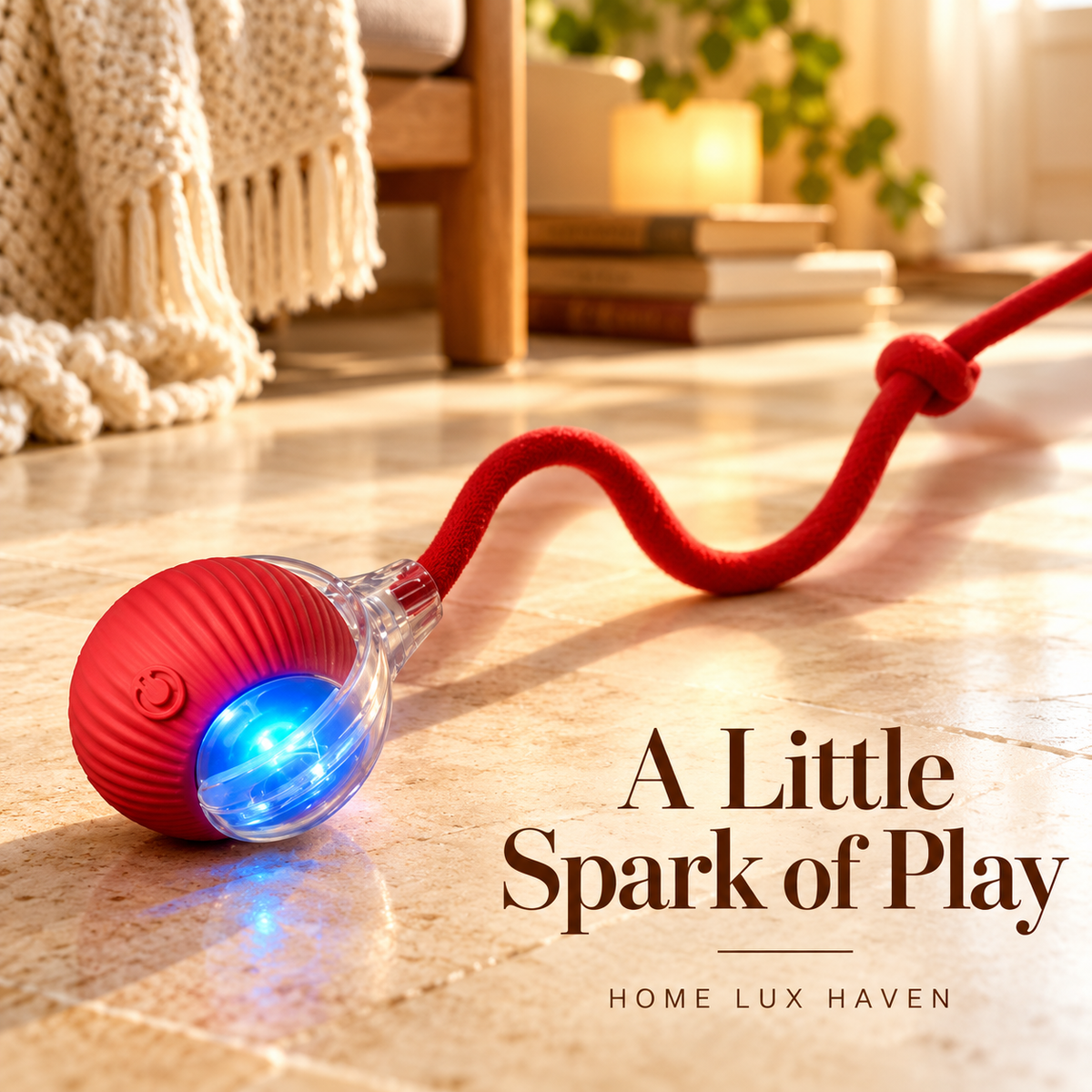 Smart Interactive Cat Toy Ball - advertising image 02