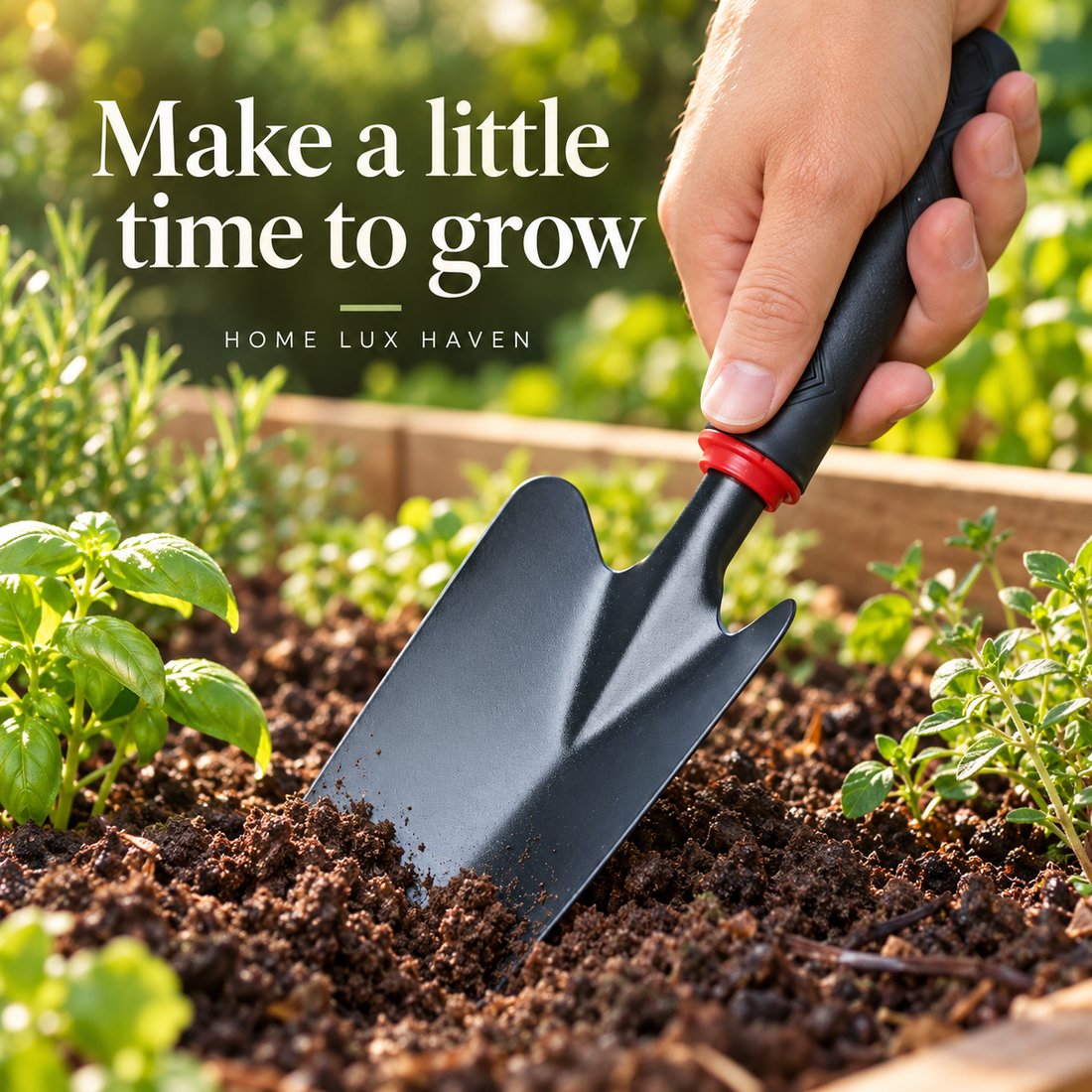 Compact Garden Hand Tool Set - advertising image 01