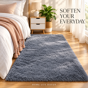 Nordic Soft Plush Area Rug – Modern Home Carpet - advertising image 01