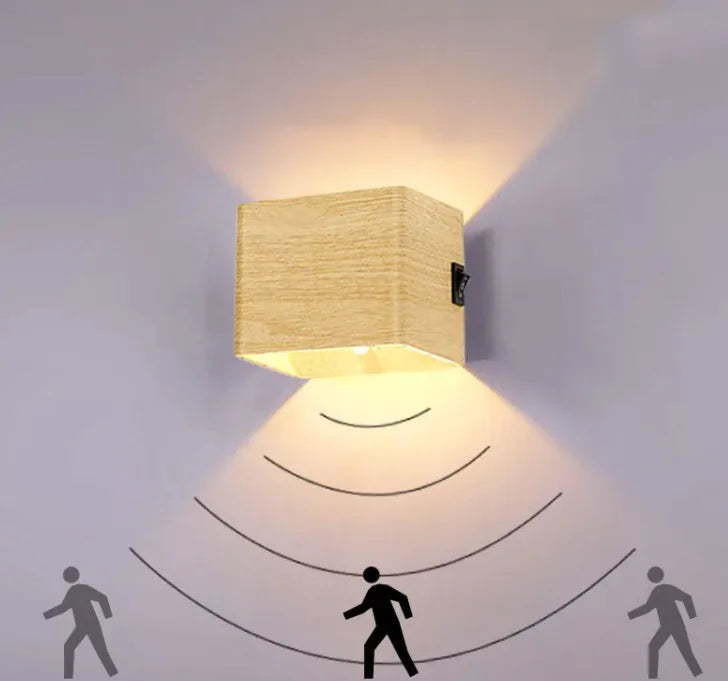 Rechargeable Bedside Wall Lamp