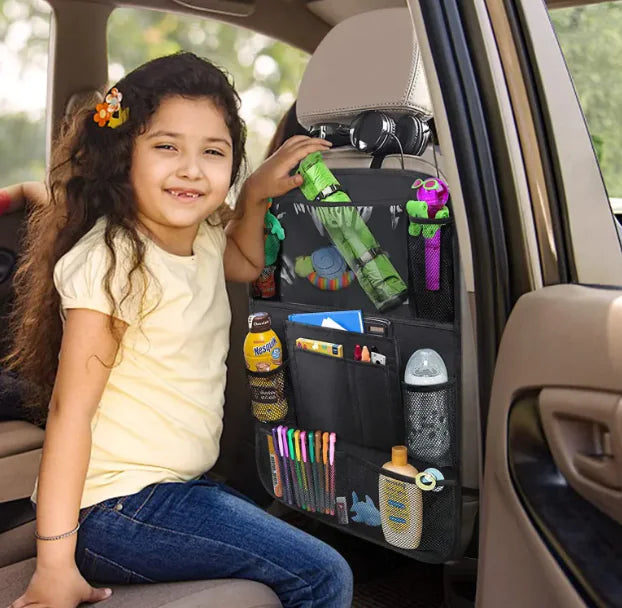 Car Rear Seat Organizer & Storage Bag